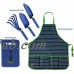 oGrow High-Quality Gardeners Tool Apron with Adjustable Neck and Waist Belts, Medium   554414491